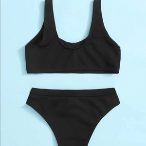 Robbed black bikini (3 for $12)